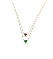 Halskette Sangiorgi Preziosi Dame in Rosègold 0.44 Ct C077/1-S0 - C077/1-S0